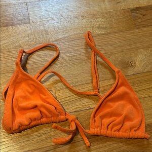 PacSun Orange Bikini Top